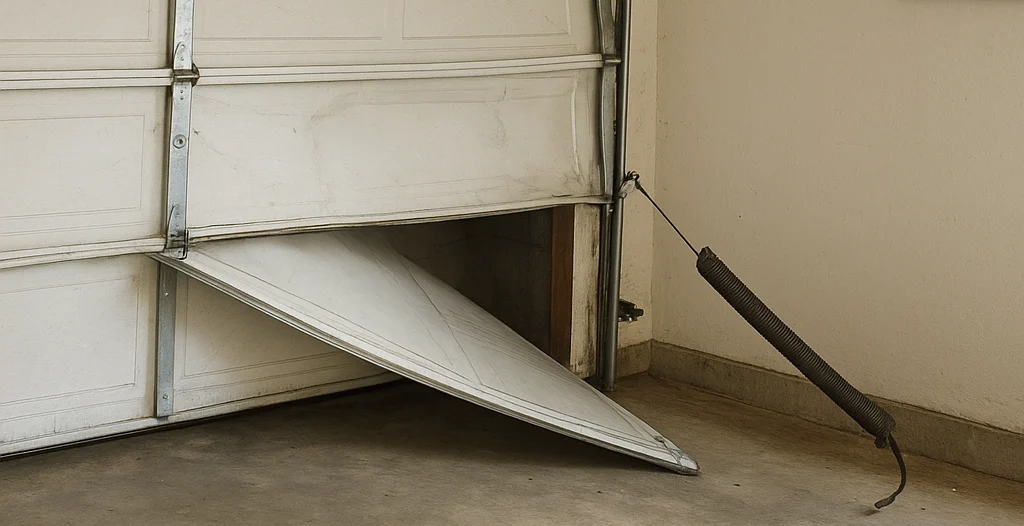 What to Do if Your Garage Door Spring Breaks?